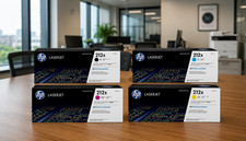 HP 212X 4 Pack High Yield Toner Cartridges BK-C-M-Y Factory Sealed Fast Shipping picture