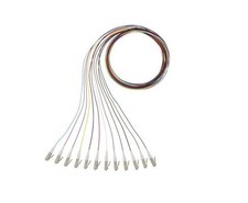 Open Box Panduit Netkey OM3 Fiber Optic Simplex Patch 3ft Cable NKFPX1BN1NKM001 picture