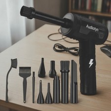 Versatile Electric Air Duster - Eco-Conscious 150,000 RPM Cleaner for PCs & More picture