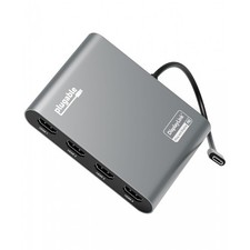 Plugable Technologies USBC-7400H4 PLUGABLE USB-C GRAPHICS ADAPTERUSB-C QUAD 4K H picture