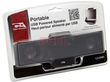 Cyber Acoustics CA-2880 USB Powered Portable Computer Speakers 2.0 NEW picture
