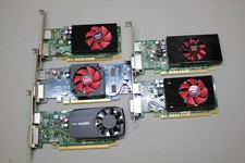 Lot of 5 Nvidia AMD major brand DP + DVI port mixed  Video Graphics Card GPU picture