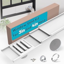 Window Vent Kit, Universal Vent Port for 3