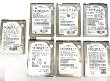 LOT of 7 x Hard Drive Lot Mixed 2.5 SATA Hitachi Tested 750GB 120GB 40GB 160GB picture