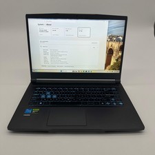 MSI Thin 15 B13VE 15-inch Core i5-13420H RTX 4050 512GB 16GB Gray Used picture