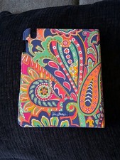 Vera Bradley Multi Colored Paisley Tablet/Kindle Holder Case picture