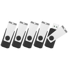 Bulk Sale Lot 1/ 5/ 10pcs USB 2.0 32GB 64GB 128GB Metal Swivel Style Flash Drive picture