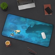 Snorlax Pokemon Anime Desk Mat Gaming Mousepad picture