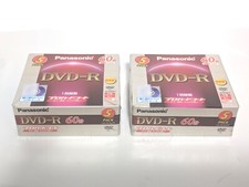 【SEALED 5-Pack x2】Panasonic Mini DVD-R 2.8GB 60min for Camcorder Double Sided picture