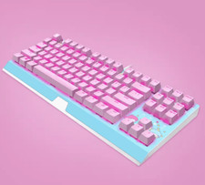 Razer 87 Keys Gaming Mechanical Keyboard Sanrio Hello Kitty Limited Edition picture