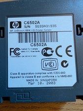 HP JetDirect 200N LIO Printer Server C6502A Centronics 36 Pin IEEE 1284B Used picture