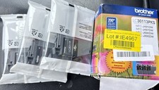 Brother LC3011 Ink 200 Page-Yield Cyan/Magenta/Yellow 3/Pack LC30113PKS picture