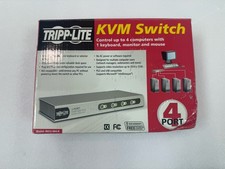 Tripp Lite B022-004-R 4-Port KVM Switch - Open Box / Factory Sealed Internals picture