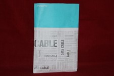 USB 3.0 Cable Male-A to Male-A, 6.6 ft., 2 Pack, Grey, Ainope, Nylon picture