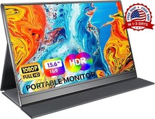Monitor Portátil De 15,6 Pulgadas FHD 1080P USB C HDMI Para Juegos Ultradelgado picture