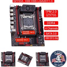 QIYIDA X99 Motherboard LGA 2011 NVME M.2 Support DDR4 Gaming - Motherboards picture