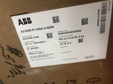 ACS580-01-045A-4+B056 ABB frequency converter new via FedEx or DHL picture