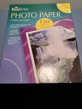Royal Brites High Gloss Photo Paper - 109 Sheets with BONUS Photo Paper picture