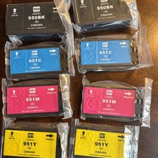 Ink Cartridges 950XL 951XL for HP officejet 950BK x2, 951M x2, 951Y x2, 951C x2 picture