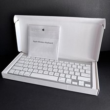 Apple Wireless Bluetooth Magic Keyboard MC184LL/B Aluminum A1314 Slim TESTED picture