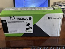 Genuine Lexmark 66S1X00 Black Ink Printer Hi Yield Toner Cartridge picture