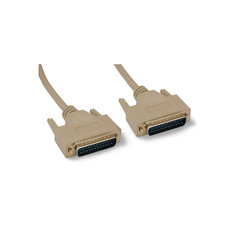 25ft DB25 Male to DB25 Male Cable - Beige picture