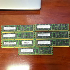 Lot of 7 Micron 56GB (7x8GB) DDR3L PC3L-10600R ECC Reg RDIMM picture