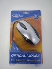 iMicro MO-67RP Wired PS2 Optical Mouse Silver/Black   picture