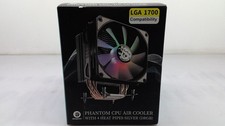 Bitspower Phantom CPU Air Cooler W/ 4 Heat pipes-silver(GRGB) BPA-PHSL-4H1T-DRGB picture