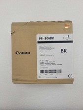 Canon PFI-306BK  black Ink Cartridge Genuine Exp 11/25-FREE SHIPPING picture