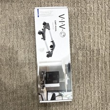 VIVO CART-PC03L Laptop Cart Stand, Black/Silver, Universal Compatible picture