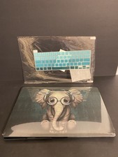 Mektron MacBook Pro 16 Case A2141 2019 2020 Cute Elephant Matte Hard Cover Set picture