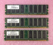 3 X 512MB NANYA DDR400 PC3200U NON-ECC MEMORY PC3200U-30330 - 1.5GB TOTAL picture