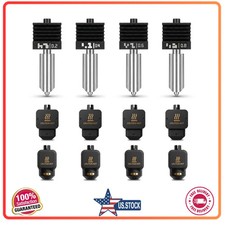4PCS Hardened Steel Hotend Nozzle Set for Bambu Lab P2S X2D H2D H2S H2C 8 Socks picture