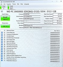 SDEQNSJ-512G-1014 WD PC SN5000S NVMe 512GB 2280 PCIe Gen4 x4 SSD picture