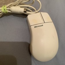 Vintage 91289 Microsoft Port Compatible Mouse 2.1A PS/2 Wired Ball Mouse picture