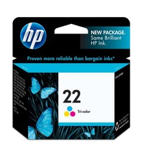 GENUINE HP 22 Color Ink for Deskjet D2430 D1455 3940 D1560 F4180 Officejet J3680 picture