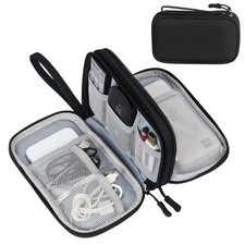 FYY Electronic Organizer, Travel Tech Pouch 7.5 x 4.3 x 2.2 inches, Black picture