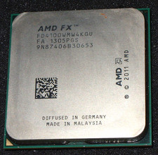 AMD FX-4100  3.6 GHz QUAD-CORE PROCESSOR, FD4100WMW4KGU, AM3+, US SELLER picture