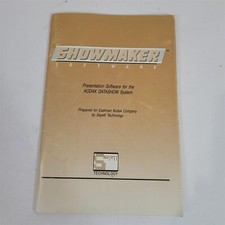 Vintage 1987 Original SAYETT Showmaker Software for Kodak Datashow System Manual picture