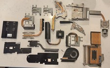 Lot of 16 Copper and Aluminum CPU Heatsinks picture