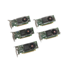 Lot of 5 ATI Radeon Vintage Cards - HD 2400 XT & HD 3450 256MB PCIe Video GPU picture