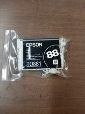 Genuine Epson 88 BK Black (T088120-S) Color Ink Cartridge picture