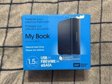 Western Digital My Book 1.5TB USB 2.0, Firewire 400 External Hard Drive picture