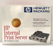 HP JetDirect J2550B Internal Print Server Card Network Interface NEW Sealed Box picture