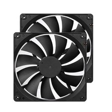 140mm Case Fan Quiet High Performance PC Fan 140mm Standard Case Fan 3pin 4pi... picture