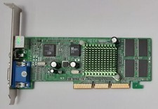 XFX GeForce2 MX400 AGP Graphics Card (Nvidia, 64MB, Retro, 2002) picture