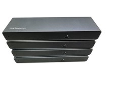 LOT OF 4:  STARTECH TB3DK2DHV THUNDERBOLT 3 DUAL 4K DOCKING STATION - NO AC PWR picture