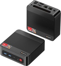 BOSGAME P3 Mini PC Barebones AMD Ryzen 7 7840HS Radeon 780M No RAM/SSD picture