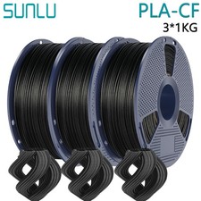 SUNLU 3x1KG Carbon Fiber PLA 3D Printer Filament 1.75mm PLA-CF 15% Carbon Fiber picture